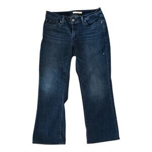 Levi’s Women’s 529 Curvy Bootcut Blue Wash Denim Jeans size 31